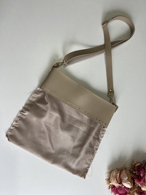 ZG Hobi Aksesuar Örgü Çantalar Için Suni Derili Hazır Çanta Astarı Vizon Renk