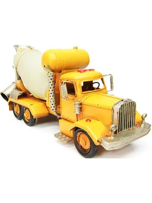 İsmiyle Al Dekoratif Metal Beton Mikseri Biblo Dekoratif Hediyelik