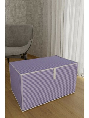 Çok Amaçlı Düzenleyici Kutu Organizer Cırt Cırtlı Hurç Mega Boy 30CM x 40CM x 60CM (3 Adet) 6272 ( Lisinya )