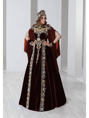 Ceyyiz Bindallı Kına Elbisesi 5 Parça 20-115