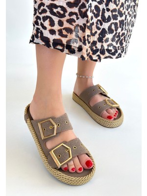 Ices Vizyon Nubuk Terlik - Lisinya