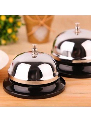 Metal Renkli Masa Otel Resepsiyon Zili ( Lisinya )