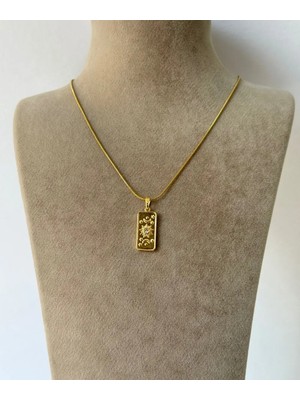 Stelle Jewelry Güneş Ay Sembol Kolye