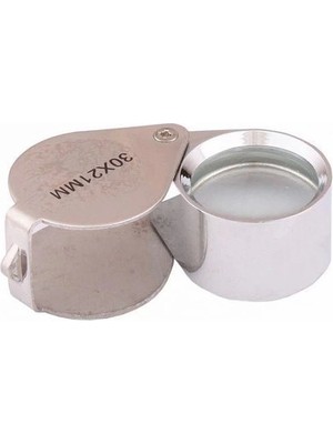 30X21 Full Çelik Kaplı Büyüteç (Lüp) - Lisinya