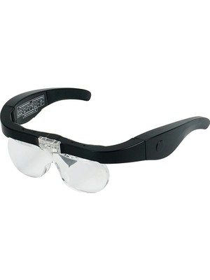 Şarjlı Gözlük Büyüteç  4 Farklı Lens 11537DC - Lisinya