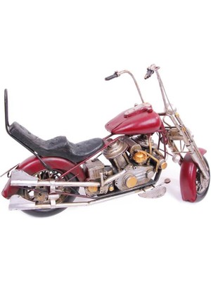 İsmiyle Al Dekoratif Metal Motosiklet Biblo Dekoratif Hediyelik