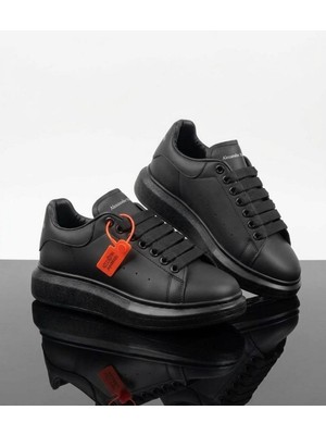 Zeyra Erkek Günlük Spor Ayakkabı Siyah Yüksek Taban Gösterişli Şık Alexander