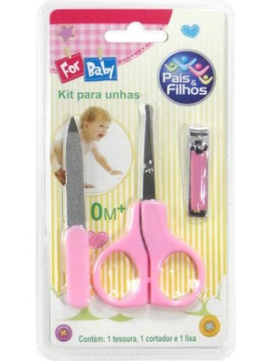 Colezium Baby Bebek Tırnak Bakım Seti - Pembe