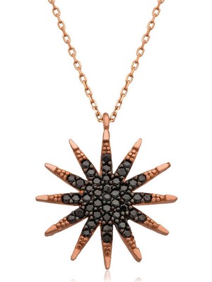 İsmiyle Al 925 Ayar Gümüş Kutup Yıldızı Kadın Gümüş Kolye