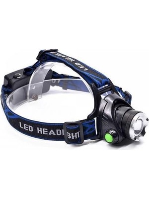 İsmiyle Al Orjinal 800 Lümen Tx6 Şarjlı Zoomlu Kafa Feneri Kamp Kafa Lambası