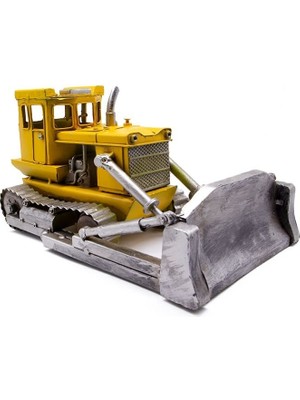 İsmiyle Al Dekoratif Metal Buldozer