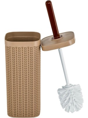 Colezium Rattan Wc Klozet Temizleme Fırçası - Antrasit