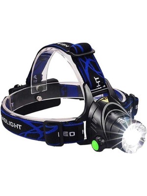 İsmiyle Al T6 Orjinal 800 Lümen Profesyonel T6 Şarjlı Zoomlu Kafa Lambası