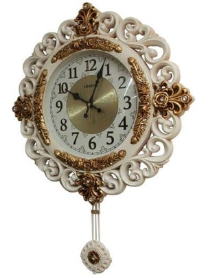 İsmiyle Al Saat Sarkaçlı Akar Mekanızmalı Hediyelik Duvar Saati