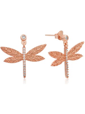 İsmiyle Al 925 Ayar Gümüş Yusufçuk Küpe