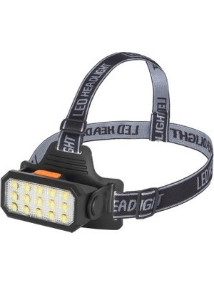 İsmiyle Al 15 Ledli Şarjlı Kafa Lambası