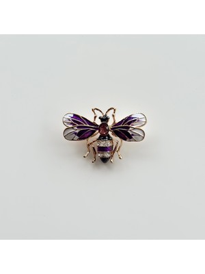 Vesce Atelier Lilac Wing Broş