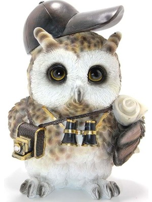 İsmiyle Al Polyester Baykuş Figürü Biblo