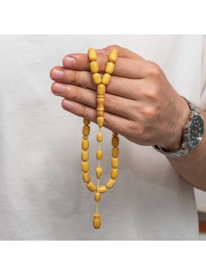 İsmiyle Al Sıkma Kehribar Tesbih