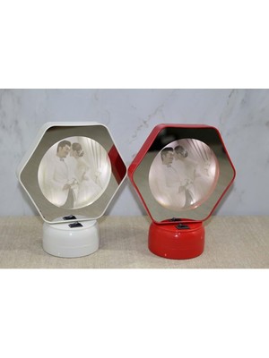 İsmiyle Al Ledli Sihirli Ayna Çerceve