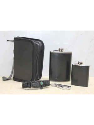 İsmiyle Al Kılıflı 2'li Matara Seti