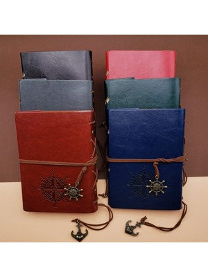 İsmiyle Al Deri Pusula Tasarımlı Defter