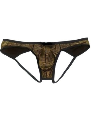 SHC4200 Erkek Gold Metalik Jkstrap Iç Giyim