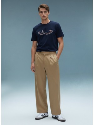 LTB Logo Baskılı Lacivert T-Shırt