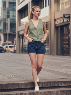 LTB Larıss Mid Indigo Şort