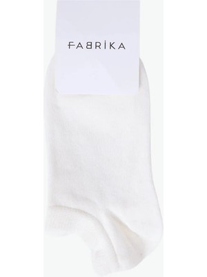 Fabrika Krem Kadın Patik Çorap Rot-Ptk-Kdn