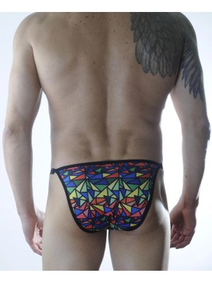 Colezium Erkek Metalli Renkli Slip Çamaşır