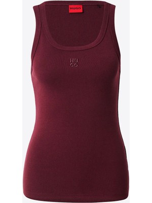 Hugo Halter Yaka Bordo Kadın Atlet 50514489