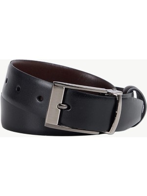 Fabrika Fbk 21 3 cm Dnl Siy-Kah Siyah Erkek   Kemer