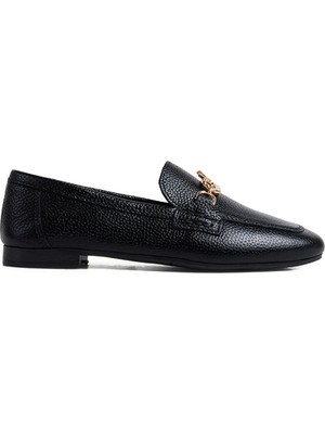 Fabrika Siyah Kadın Loafer D-Hanks-Zagan