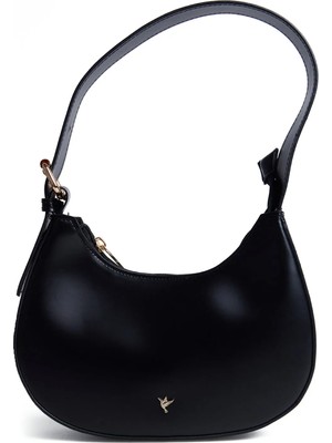 Fabrika Siyah Kadın Omuz Çantası Brıa-Ravın