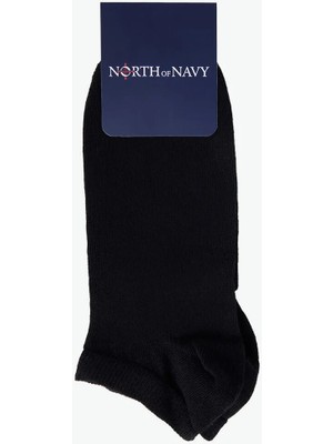 North Of Navy Siyah Erkek Patik Çorap MHL006