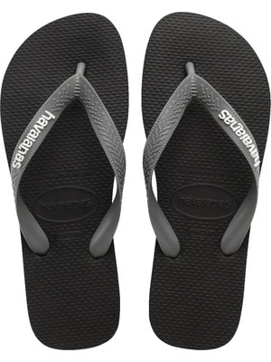Havaianas Siyah Erkek Plaj Terliği Top Logo Pop