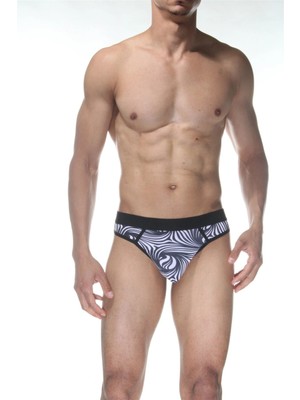 Colezium Zebra Desenli Erkek Tangası