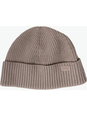 Boss Açık Kahve Erkek Desenli Bere Andern_hat