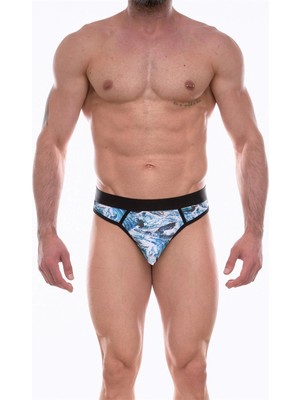 Colezium Don Moris Erkek Desenli Tanga Çamaşır