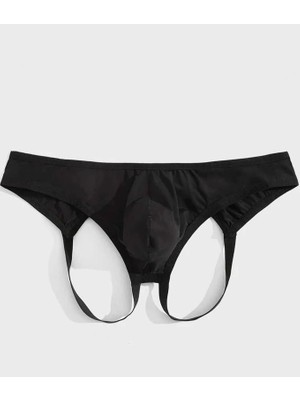 Colezium Erkek Fantazi Siyah Jkstrap Iç Giyim