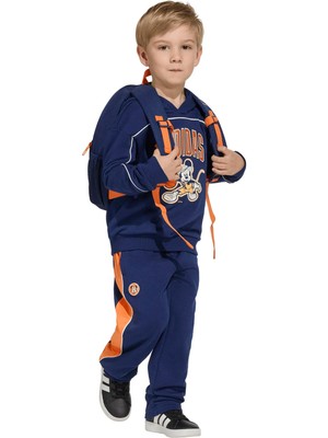 Adidas Lacivert Erkek Çocuk Sweatpant JZ3562-LK Dy mm Pnt