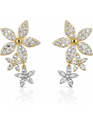 Treasure&co. Altın Kadın Küpe TCAY-019
