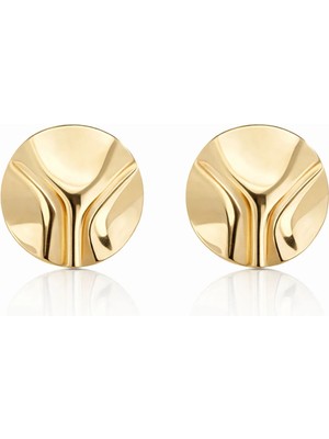 Treasure&co. Altın Kadın Küpe TCAY-008