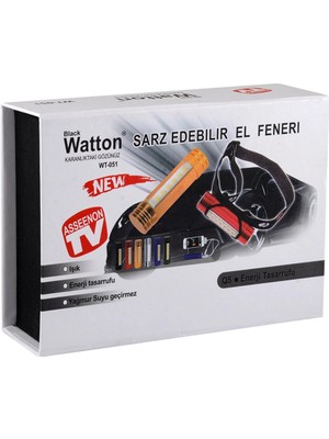 Colezium Powerbank Kafa Feneri WT-051