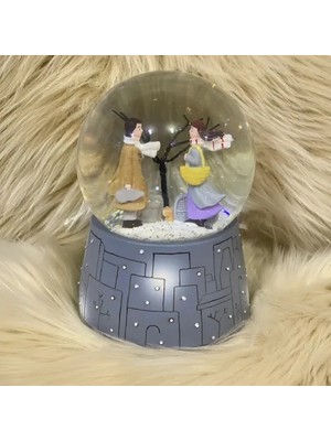 Derin Stok Kış Masalı Kar Küresi Orta Boy