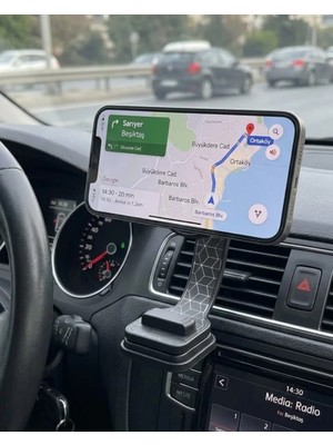 Store Mania Ieg™ Dashboard Manyetik Telefon Tutucu Ayarlanabilir Telefon Standı