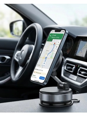 Store Mania Ieg™ Araç Içi Manyetik Telefon Tutucu Katlanabilir Navigasyon Standı