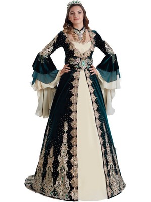 Ceyyiz 5 Parça Kaftan Bindallı Kına Elbisesi Sid Ra