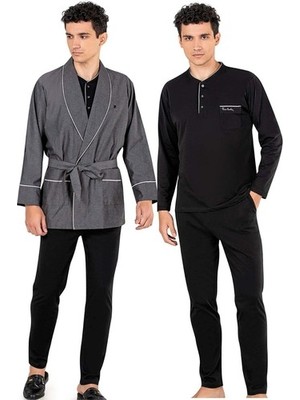 Pierre Cardin Erkek 3'lü Rob Takımı 5610 - Siyah